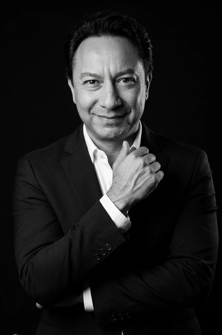 Foto profesional del fundador de Modo Trading Institute.